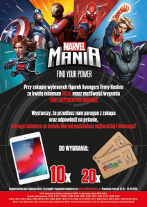 Konkurs "Bohater ze świata Marvel" Smyk