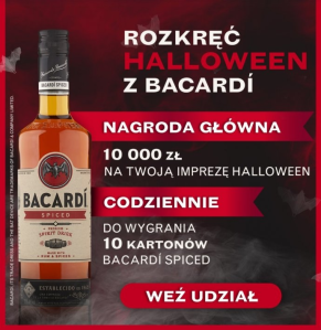 Konkurs "Rozkręć halloween z Bacardi" 18+