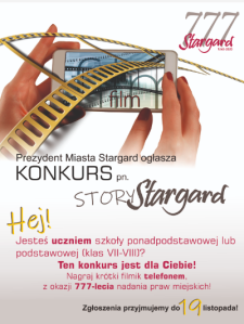 Stargard: Konkurs "Stwórz film do kapsuły czasu storySTARGARD"