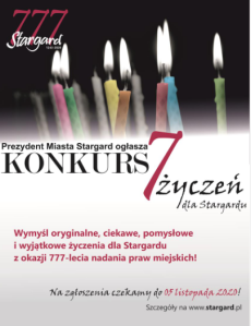 Stargard: Konkurs "Złóż życzenia miastu - 7 życzeń dla Stargardu"