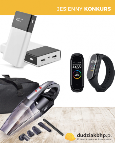 Konkurs "Jesień sypie prezentami w dudziakbhp.pl"