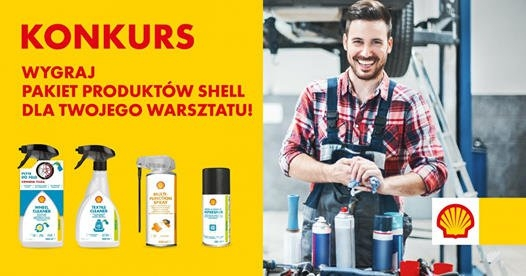 Wygraj pakiet produktów Shell dla Twojego warsztatu!