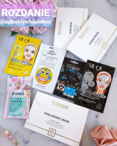 Wygraj zestaw 8 maseczek