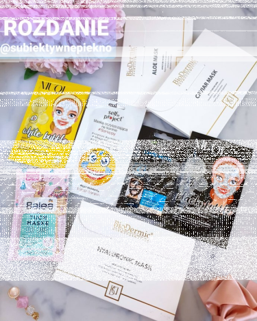 Wygraj zestaw 8 maseczek