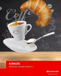 Konkurs "Work/Cafe z rana jak śmietana"