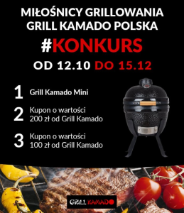 Jesienno-zimowy konkurs "Ugrilluj swoje ulubione danie!"