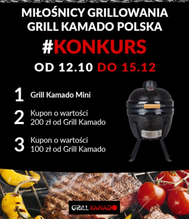 Jesienno-zimowy konkurs "Ugrilluj swoje ulubione danie!"