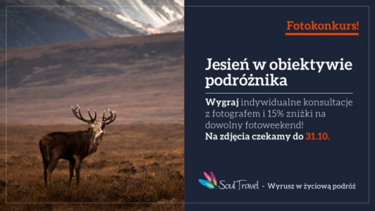 Konkurs fotograficzny "Jesień w obiektywie podróżnika"