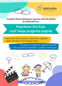 Konkurs "Pogodowe Kre:Acje, czyli Twoja prognoza pogody"