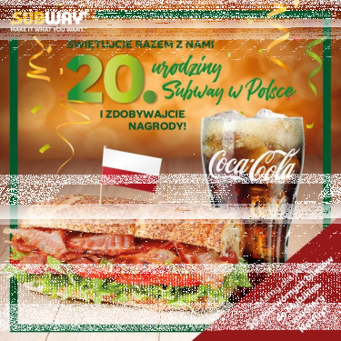 Konkurs "20. urodziny Subway"
