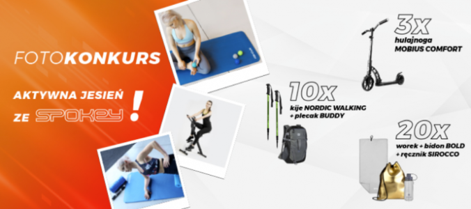 Konkurs "Aktywna jesień ze Spokey"