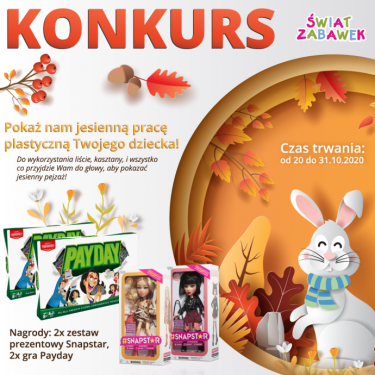 Jesienny konkurs plastyczny