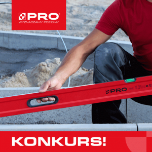 Konkurs "Twoje ulubione narzędzie PRO"