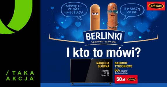 Konkurs Berlinki "I kto to mówi w sieci Arhelan"