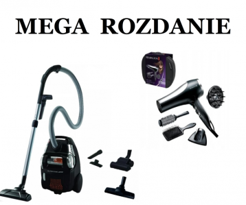 Wygraj odkurzacz lub suszarkę