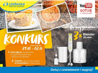 Konkurs "Gotuj z Lewiatanem i wygraj"