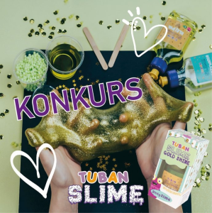 Konkurs "Mega zestaw Slime Gold Shine"