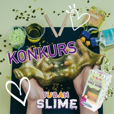 Konkurs "Mega zestaw Slime Gold Shine"