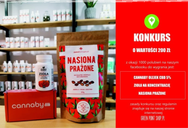 Konkurs z okazji osiągnięcia 1000 polubień