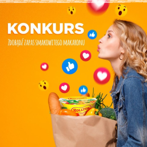 Konkurs fotograficzny "Zdobądź zapas aromatycznych makaronów Rollton"