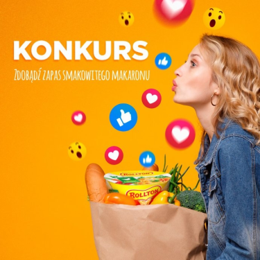 Konkurs fotograficzny "Zdobądź zapas aromatycznych makaronów Rollton"