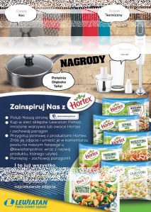 Konkurs "Zainspiruj nas z Hortex"