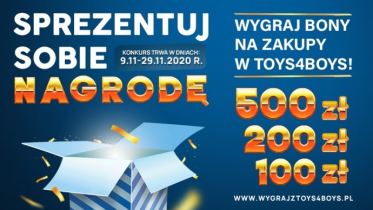 Konkurs "Sprezentuj sobie nagrodę"