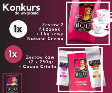 Konkurs "BOUwielbiamy kawę"