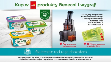 Konkurs "Twój prosty krok do redukcji cholesterolu" Polomarket