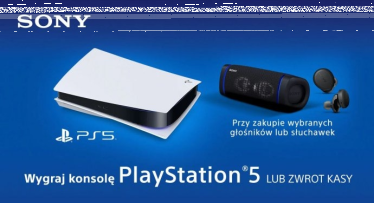 Wygraj PS5 lub zwrot kasy