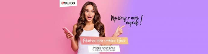 Konkurs "Podziel się opinią o produkcie 4Swiss i wygraj nawet 500zł"