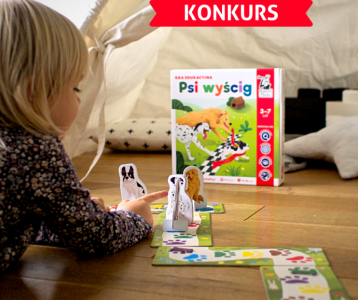 Wygraj grę dla dzieci "Psi wyścig"
