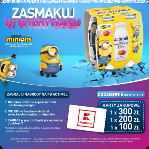 Aktualne konkursy. Powalcz o wspaniałe nagrody!  Kaufland