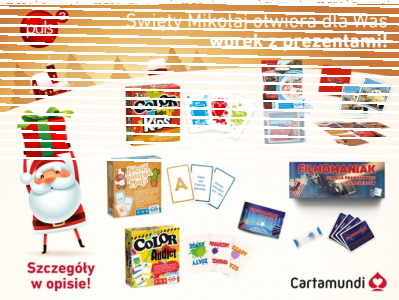 Konkurs "Mikołajki z Cartamundi"