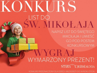 Konkurs "Napisz list do Świętego Mikołaja"
