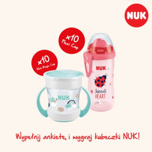 Wygraj 1 z 20 kubków NUK