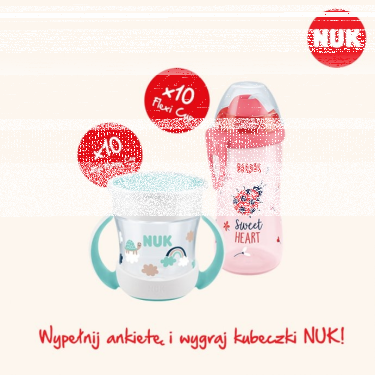 Wygraj 1 z 20 kubków NUK