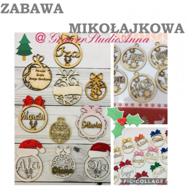 Wygraj 5szt Personalizowanych bombek!