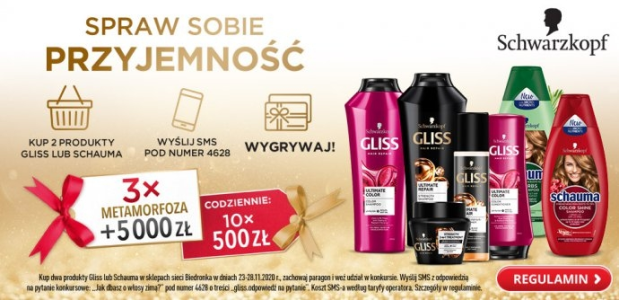 Konkurs "Spraw sobie przyjemność" Biedronka