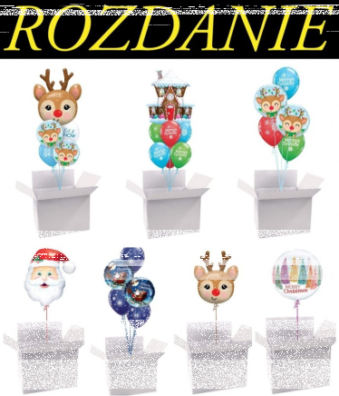Wygraj świąteczny bukiet balonowy