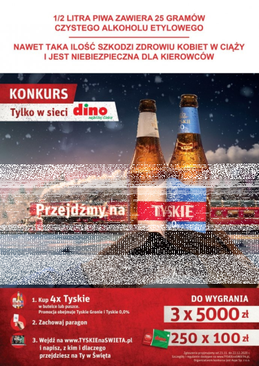 Konkurs "Ty na Święta" Dino, 18+