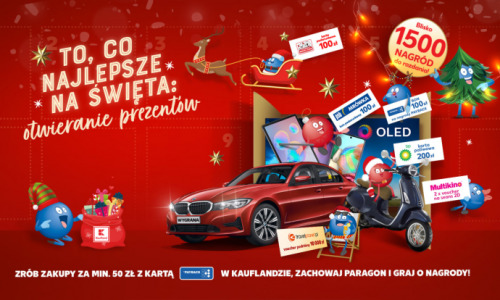 Loteria "To co najlepsze na święta - otwieranie prezentów"