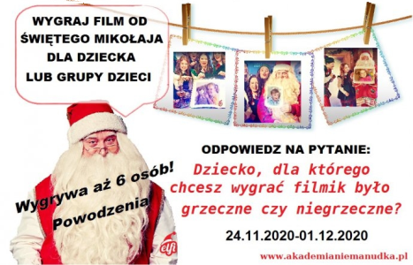 Wygraj film od Mikołaja