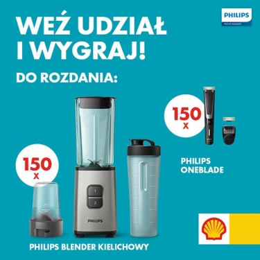 Wygraj produkty Philips z Shell ClubSmart