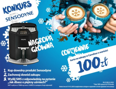 Konkurs "Jak dbasz o piękny uśmiech w Carrefour"