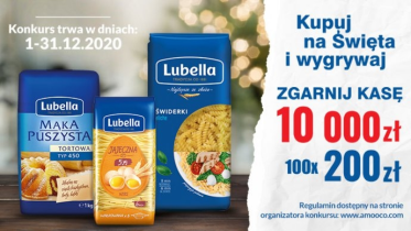 Konkurs "Kupuj na Święta i wygrywaj! Lubella w Intermarche"
