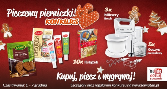 Konkurs "Pieczemy pierniczki" Lewiatan