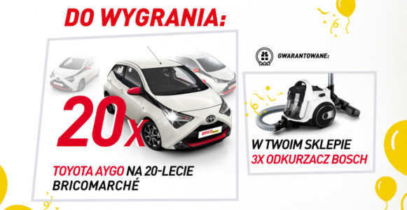 Loteria urodzinowa 2020! Bricomarche