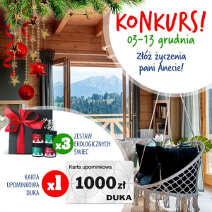 Konkurs "Złóż życzenia pani Anecie"