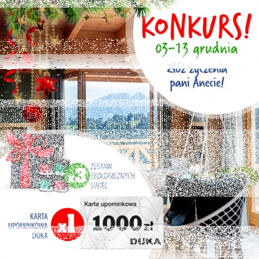Konkurs "Złóż życzenia pani Anecie"